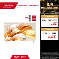 ใหม่ Aconatic ทีวี 43 นิ้ว FHD Google TV รุ่น 43HS1000AN ระบบปฏิบัติการ Google/Netflix & Youtube Wif