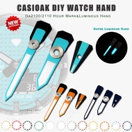 For GM2100 GA2100 2110 Casioak Mod Watch Luminous Hour Hand Pointer for DIY Refit Accessories for G 