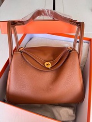 Hermes Lindy 30 金金 37 Gold GHW