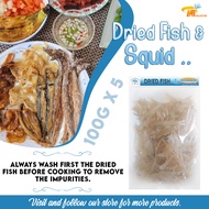 Dried Fish Dilis Boneless 500g/1kg Dried Anchovies / Gourmet Dried Fish / Sun-Dried / Crispy dilis