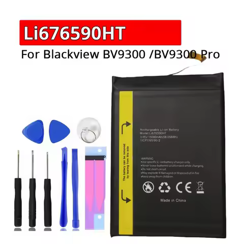 For Blackview BV9300 /BV9300 Pro Li676590HT 15080mah Mobile Phone Battery