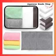 Thyra Kitchen Cleaning Kit - 10 Pieces (4 Types): Sponge, Cloth, Wire Cloth - for Burnt-on Food, Gre