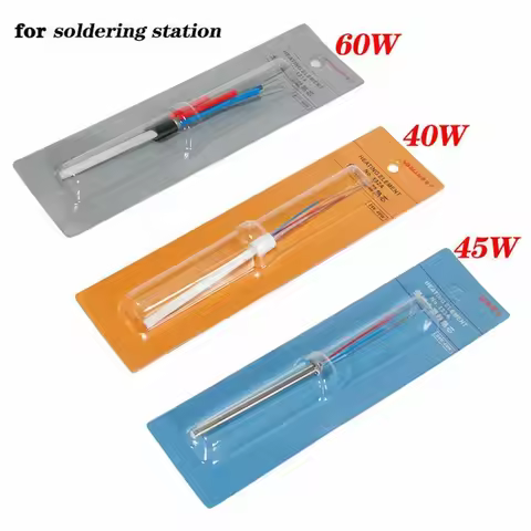 Soldering Iron Core Heater 40W 45W 60W Heating Element Core For 995D 853D 936 937D 8786D Rework Stat