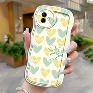 HP Phone Case For Samsung Galaxy A04 A04E A04s F04 M04 Phone Case Phone Protective Case Smiley Softc