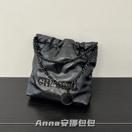 Chanel So Black 22Bag All Black Black Samurai chanel Garbage Bag chanel Tote Bag chanel Tote Bag Lar