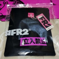 *EXCLUSIVE* FR2Ume FR2梅 Nadeshiko No Trespassing 立入禁止 T-shirt FRC4289 Black