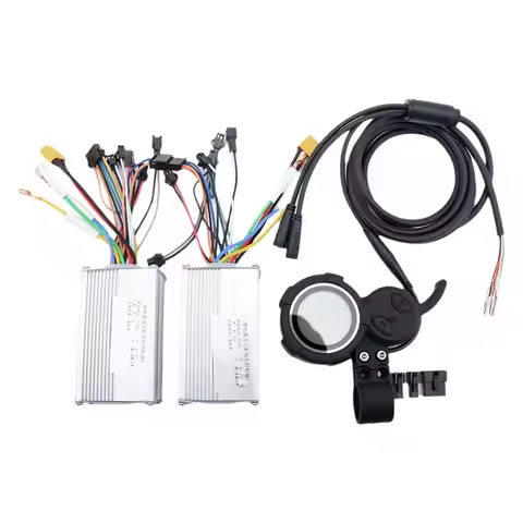 Y67A-48V 25A 1200W JP Brushless DC Motor+Meter Display Screen, Electric Scooter Bike Controller Dual
