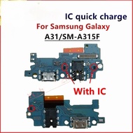 For Samsung Galaxy A31 A315 SM-A315F usb charge board Charging dock charging port Flex cable