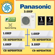 [INSTALLATION] PANASONIC MULTI-SPLIT AIR COND R410a INVERTER [ OUTDOOR 3.5HP ] + [ INDOOR 1 UNIT 2.5