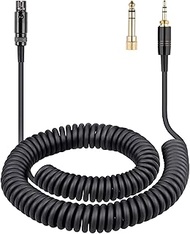 FAAEAL K702 Coiled Audio Cable Compatible with AKG Q701 K712 K240 K240S K240 MKII K171 K181 K271S MK