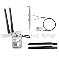 AX210 WiFi 6E Card M.2 NGFF Mini Desktop kit Adapter Newest 6GHz BT5.2 Wireless 802.11ax 5400Mbps 2.
