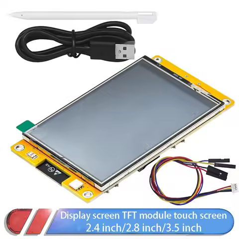 1PCS ESP32 development board WiFi Bluetooth 2.4 inch/2.8 inch/3.5 inch display TFT module touch scre
