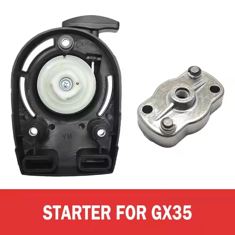 Pull Starter Recoil Start Assembly for GX35 GX35nt HHT35S Lawn Mower Engine Motor 4-stroke Brush Cut