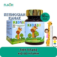 24-hour shippingTINY TITANZ KID180 / IQ160 / VSION2020 VITAMIN 60 TABLETS (untuk kesihatan mata ting