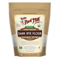 [Bob'S Red Mill] organic Black Bread flour (dark rye flour) 567g Date 2024