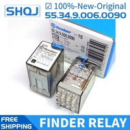 finder relay 55.34.9.006.0090 6VDC LED 7A 100%-new-original 1A1N