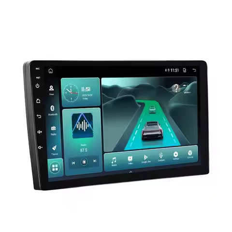 Universal 9 Inch IPS Touch Screen 2 Din Android 13 Car Dvd Player Multimedia Double Din 2+32 With Ca