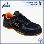 POWER Bata Men Indoor Court Shoes Badminton Volleyball Pickleball Shoe | Kasut Badminton 842-6009