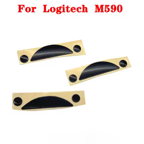 Mouse Feet Skates Pads For Logitech M590 Wireless Mouse Anti Skid Sticker Replacement Connector 0.6m