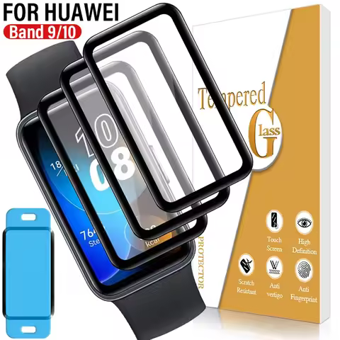 3D Curved Full Coverage Screen Protector For Huawei Band 9 10 Band9 Band10 Smartwatch Soft PMMA Prot