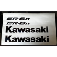 STICKER KAWASAKI ER-6N STICKER CUTTING STICKER MOTOR