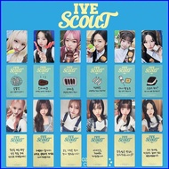SQ3 6PCS/Set IVE Yujin LOMO Card THE 3RD FAN CONCERT IVE SCOUT Stars Postcard Collection QS3