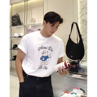 Loose-fitting t-shirt in thick 2c cotton fabric, digital print number 23