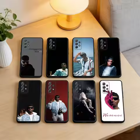 Werenoi D-DiamantS N-NoirS Phone Case For Samsung Galaxy A73,A72,A71,A70,A53,A52,A51,Soft Silicone B