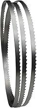TASP 56-1/8" Bandsaw Blades Set (1/8" 1/4" 3/8" Wide) for Delta 28-180 28-185, Pro-Tech and Ohio For