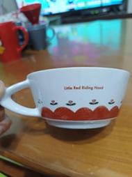 全家 Let's Cafe 加藤真治 Shinzi Katoh 小紅帽系列 只有上杯 馬克杯 收藏杯 咖啡杯 陶瓷馬克杯