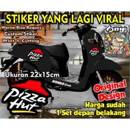 SCOOPY PIZZA HUT STICKERS