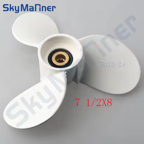 6E0-45941-01-EL Aluminum Alloy Propeller 7 1/2x8-BA For Yamaha 4-6HP Hidea Parsun 4-6HP 6E0-45941-01