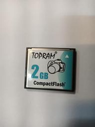 新品 TOPRAM 2G CF Card  相機專用 記憶卡