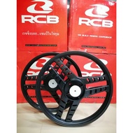 SYM E-BONUS RCB MBX366 SPORT RIM MATT BLACK/ SILVER 100% ORIGINAL RACING BOY