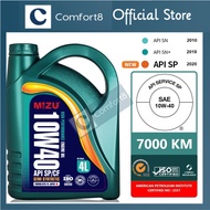 [2021 API SP ] MIZU 10W40 Semi Synthetic Engine Oil 4L minyak pelincir perodua proton toyota honda nissan mazda ford bmw