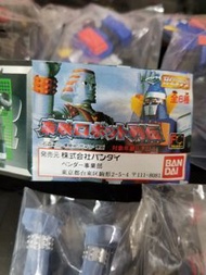 東瀛特攝列傳扭蛋大鐵人17號大鐵人18號鐵甲人一套六隻