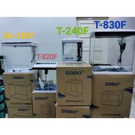 Sobo Mini/Small Aquarium Set T-240F, T820F, T830F, SA-380F Top Filter with LED Light and Pump