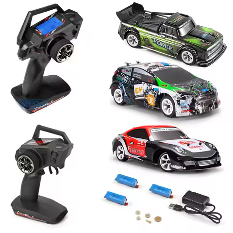 Wltoys RC 1/28 30Km/H 284131 K989 With Upgrade LCD Remote Control High Speed Racing Mosquito 2.4GHz 