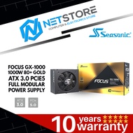 SEASONIC FOCUS GX-1000 ATX 3.0 GOLD PCIE 5 POWER SUPPLY -  FOCUS GX-1000