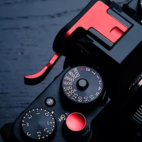 Thumb Rest Thumb Up Thumb Grip Hot Shoe Cover For Fujifilm XT1 XT2 XT3 Red Black Silver
