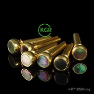 Brass String Studs 6 Metal String Post String Studs Grain Studs Pearl Guitar Strings Abalone Shells 