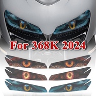 Waterproof Motorcycle Headlight Stickers Accessories For Zontes 368K 368 K 368-K 368k 2024 Motorbike
