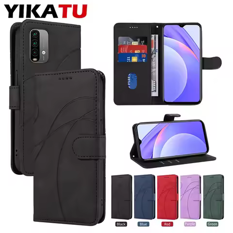 Flip Wallet Leather Case For Xiaomi POCO X3 NFC F3 GT F4 M3 Pro Redmi Note 8 9 10 11 8T 9A 9C 9T 9S 