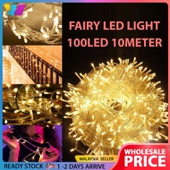 10M 100 LED String Fairy Lights Colorful Garland Christmas Tree Twinkle light For Home Deco Garden P