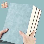 A4 Thick Notebook Grid Lined Notepad 400 Pages Grid Notebook Daily Life Record Drawing