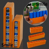 SMILE Fixed Fixture, Double Sided 4 6 8 Section 18650 Battery Pack Fixture, Durable Single Row Battery Pack for Spot Welder