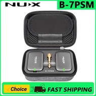 NUX B-7PSM 5.8 GHz Wireless in-Ear Monitor System Stereo IEMCharging Case Included Stereo Audio Tran