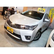 2014年 TOYOTA ALTIS 1.8 #僅三萬多 一年跑不到一萬 恆溫 定速 ABS SRS