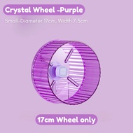 Hamster Wheel Transparent Super Silent Hamster Running Wheel Roda Hamster 21cm Syrian hamster wheel 