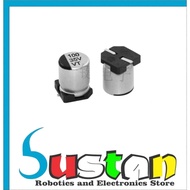 SMD CAPACITOR 100UF 35V 6.3X7.7 MM ELECTRICAL CAPACITOR ALUMINUM CAPACITOR